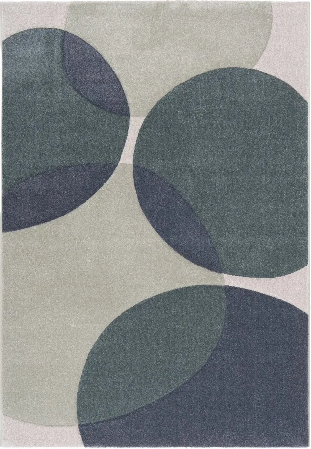 Pergamon Design Vloerkleed Maui Modern Blauw