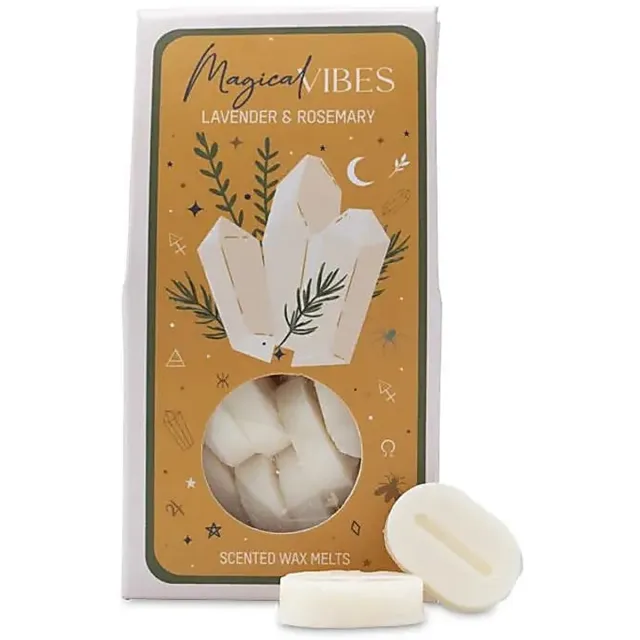 Celestial Magic Smeltwaskaarsjes - Lavendel en rozemarijn geur Meerkleurig