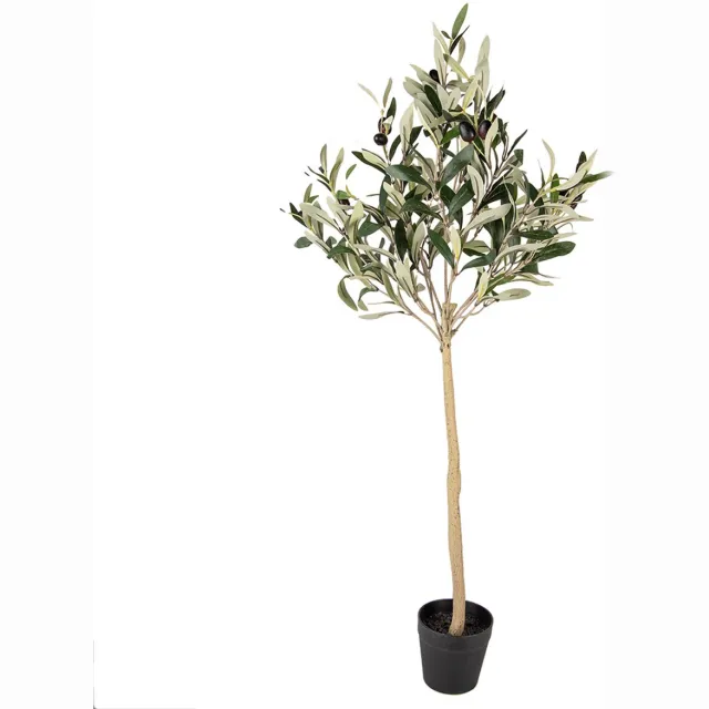 Clayre & Eef Kunst Olijfboom 90 cm Groen Kunststof