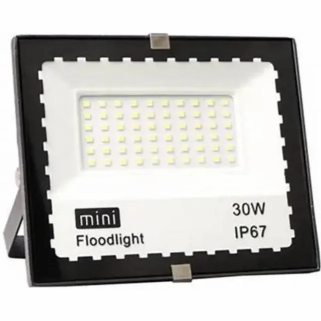 AllBe Led 30W Schijnwerper Bouwlamp 2700lm IP66 zwart