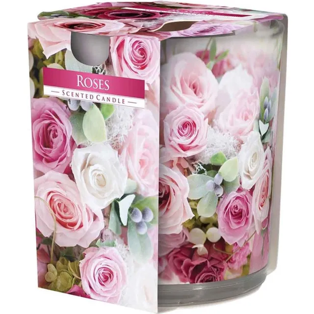 Cosy & Trendy Ct Geurkaars Glas Roses - Roze 22u D7xh8