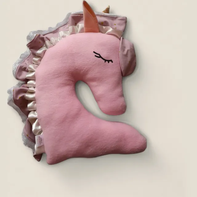 AtelierKVG Unicorn kussen roze