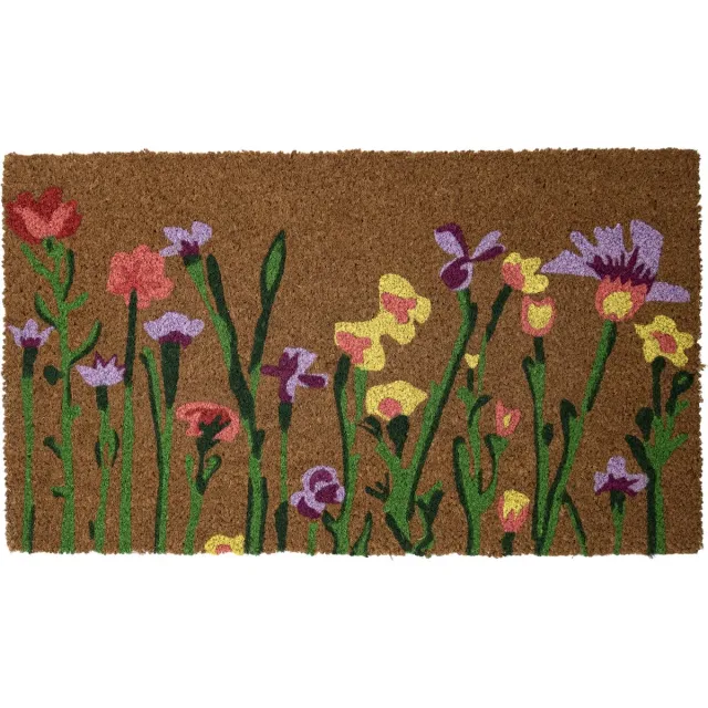 Mars & More deurmat kokos narcis 75cm Multi