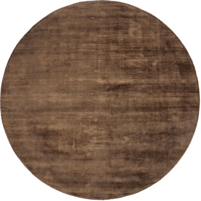 Veer Carpets Vloerkleed Cos Brown - Rond ø200 cm Bruin