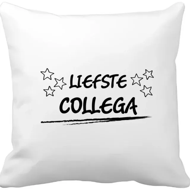 Akyol liefste collega Kussen hoes - Collega - een collega - werk - collega's - baan - afscheidscadeau - verjaardagscadeau - kado - gift - geschenk - 40 bij 40 cm Multicolor