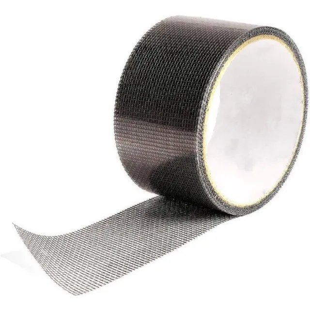 Dayshake Hor Reparatie Tape - 2 meter - Vliegengordijn Tape - Deurhor / Raamhor Repareren Grijs