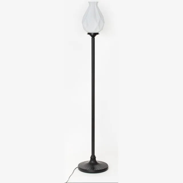 Coloured by Art Vloerlamp Chicago Moonlight - Art Deco Trade Zwart