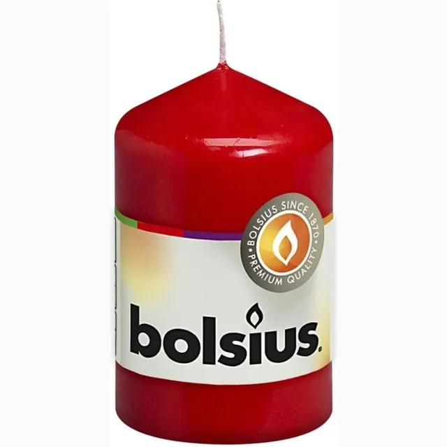 Bolsius Stompkaars - Rood - 80x48 mm