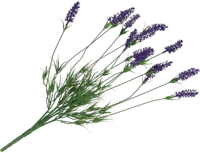 DK design Daan Kromhout - Kunstbloem - Kunsttak - Lavendel - Paars - 62cm Groen