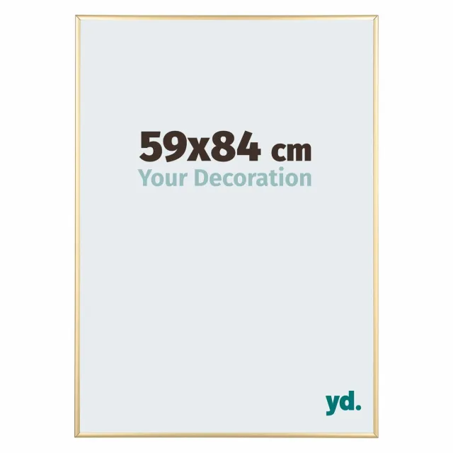 yd. Your Decoration - Fotolijst 59x84 cm - Aluminium - Goud - Kent