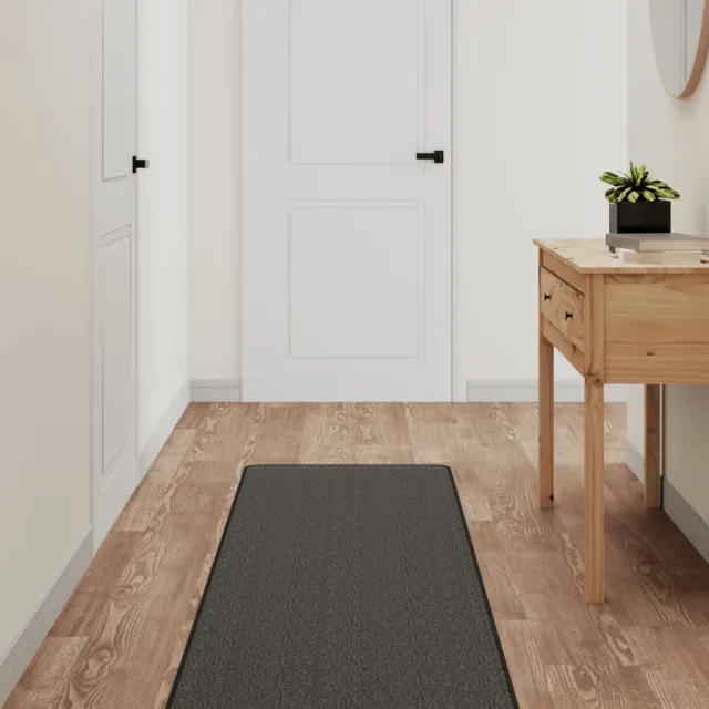 vidaXL Tapijtloper 50x250 cm sisal-look antracietkleurig, foto 2
