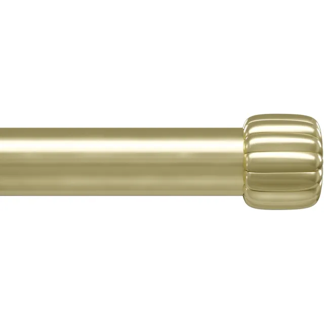 Umbra Cleo gordijnroede (diameter 2,5 cm) Uitschuifbaar van 91-168 cm Goud