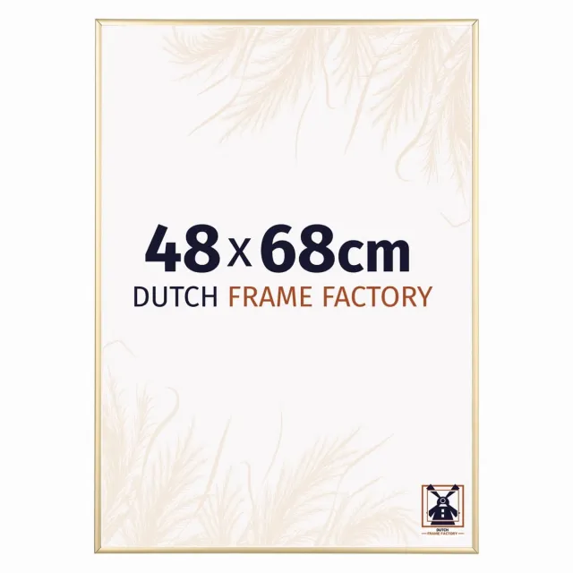 Dutch Frame Factory Fotolijst 48x68 cm - Aluminium - Goud - Kampen