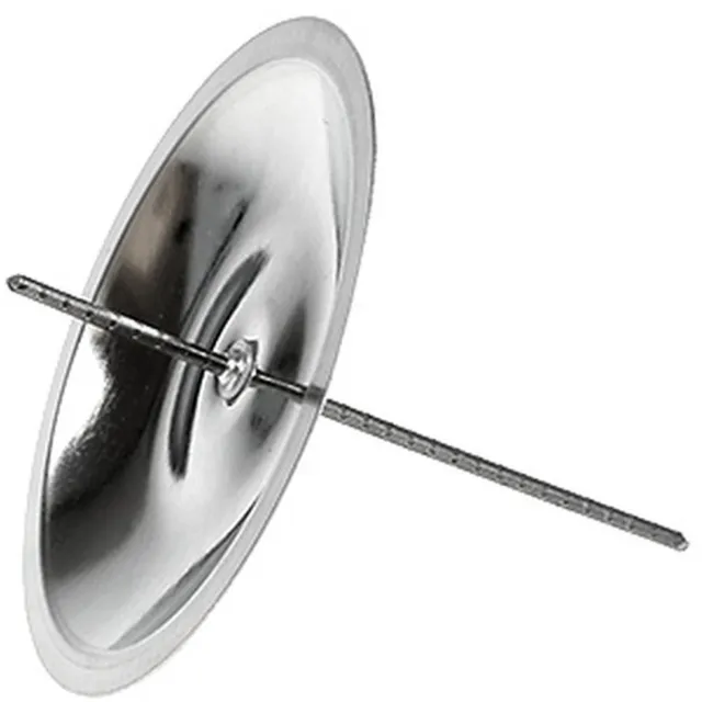 Fridolfinger Kaarsenhouder met doorn zilver Ø5cm 36 st