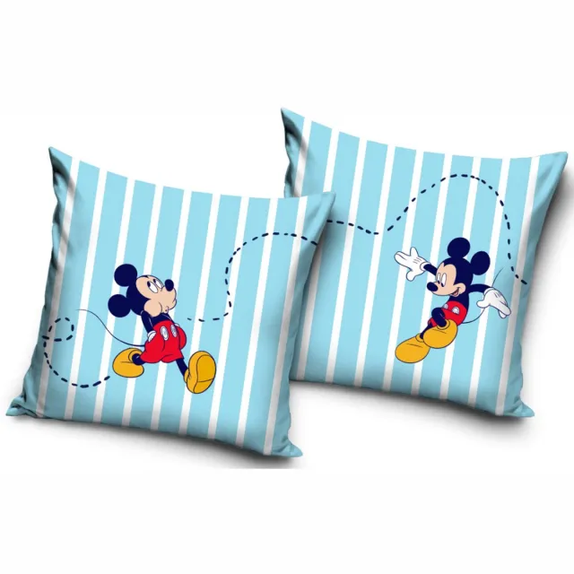 Disney Mickey Mickey Mouse sierkussen stripes 40 x 40 cm Blue