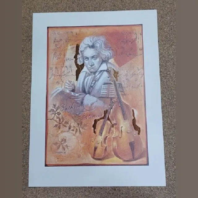 Verkerke poster Verkerke Joadoor - Beethoven's concerto 60 x 80 cm diverse kleuren