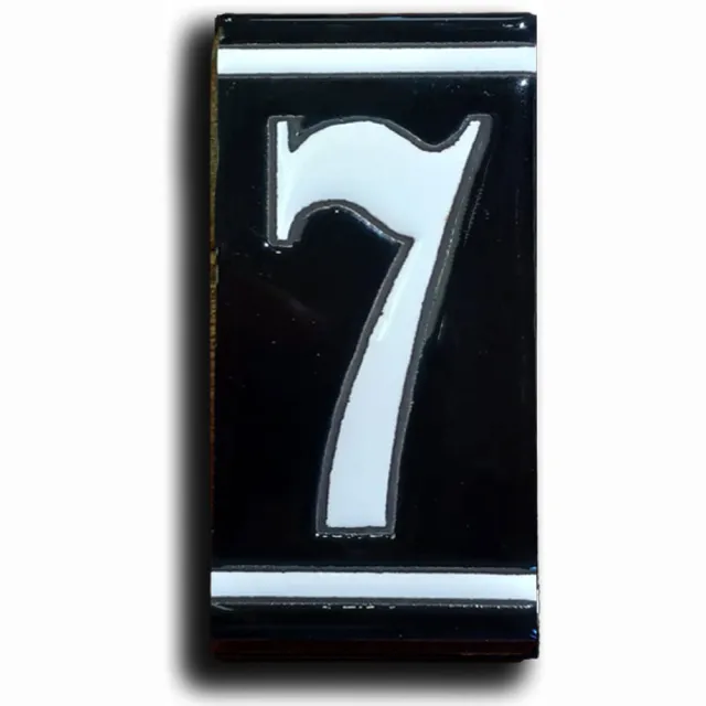 Baars Huisnummer Zwart Wit - 7