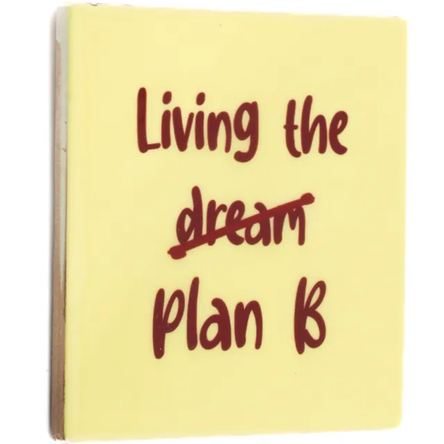 homebound by ky Tegeltje living the plan B Red