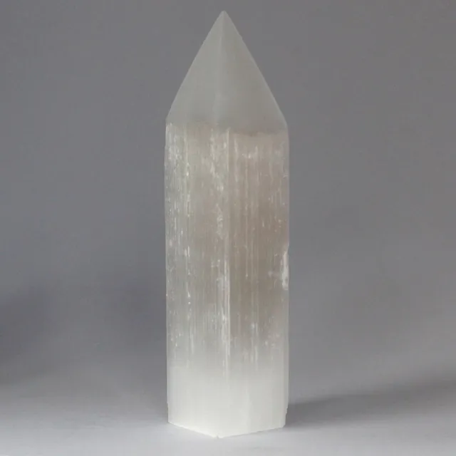 Ancient Wisdom Seleniet Potloodpunttoren - 20 cm Transparant