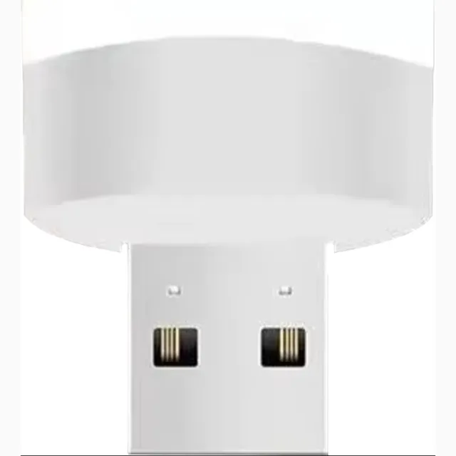 Ibley Mini USB-A LED Nachtlamp – Koel Wit – 3000K – Compact & Energiezuinig 3000K - Koel wit