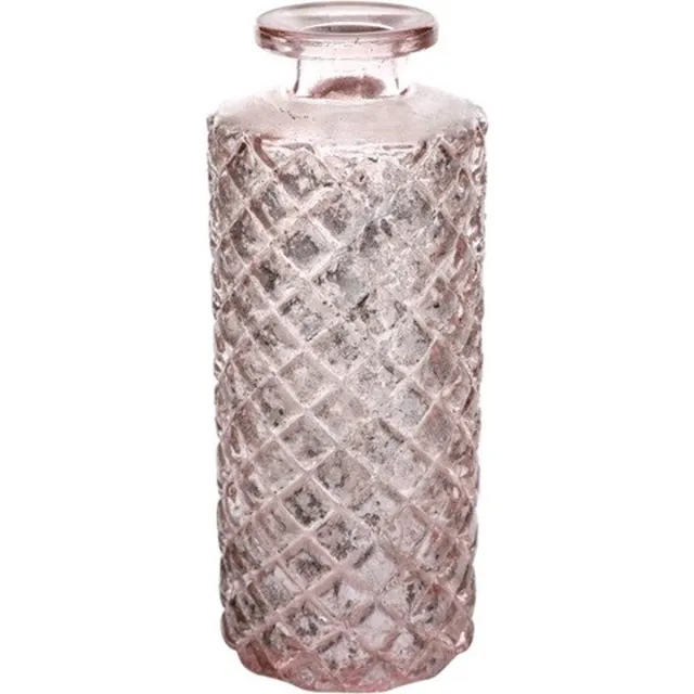 homebound by ky Glazen vaasje pink | bloemenvaas Roze