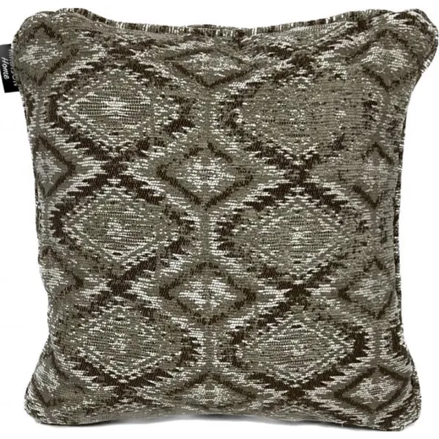 Madison sierkussen 45x45 cm Vague block taupe