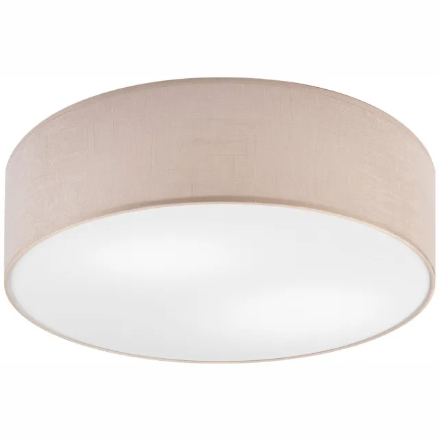 Licht Erlebnisse Licht-Erlebnisse - Iside - Plafonnière - E27 - van - Plastic (PVC) stof - in - Beige