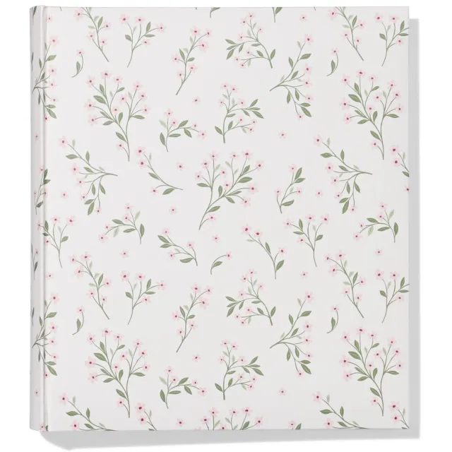 HEMA Fotoalbum 32.5x29x5.5cm bloemen (multicolor)