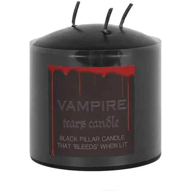 Something Different Small Vampire Tears Druipkaars - Zwart