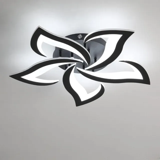 Equivera Plafonaire Lamp - Lamp - Plafond Lamp - Plafonnaire Lamp - Plafondlamp Zwart