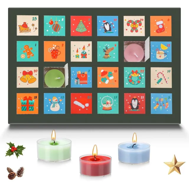 Solacis Adventskalender - Adventskalender 2025- Aftelkalender - Kerstcadeau - Sinterklaas Cadeau - Polly Pocket - Must have voor de laatste maand! Donkergroen