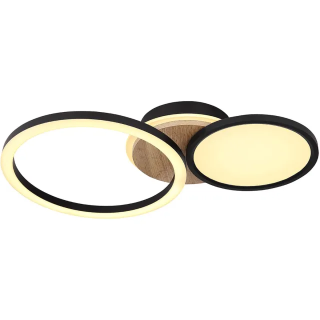 Globo plafonniere - Sid - zwart - metaal - LED - 67273-28