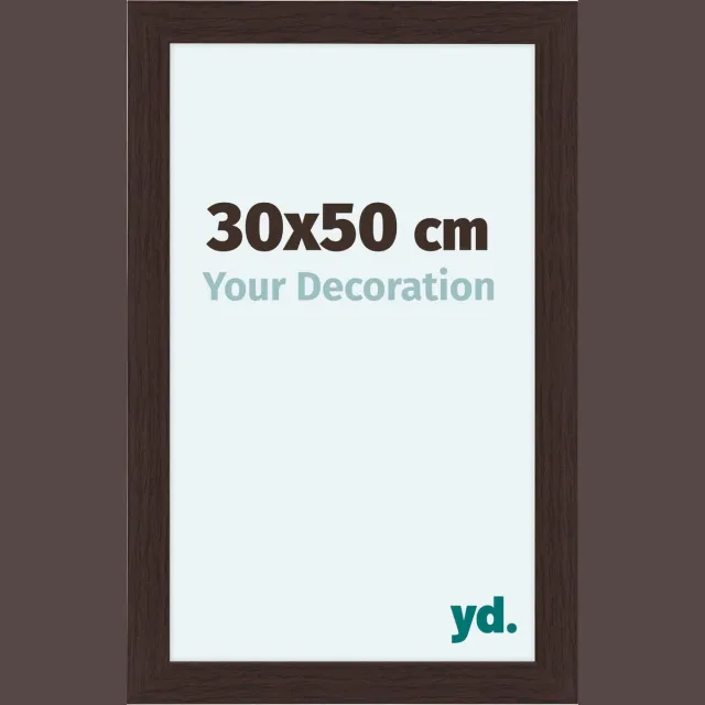 yd. Your Decoration - Fotolijst 30x50 cm - MDF - Eiken Donker - Como