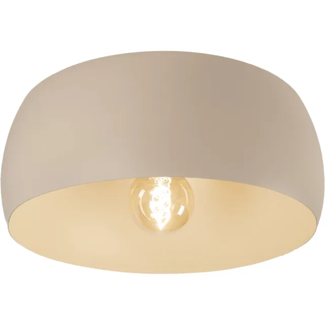 Lumidora Plafondlamp 75166 - Plafonniere - ZWEEDS - E27 - Beige - Zand - Metaal - ⌀ 45 cm