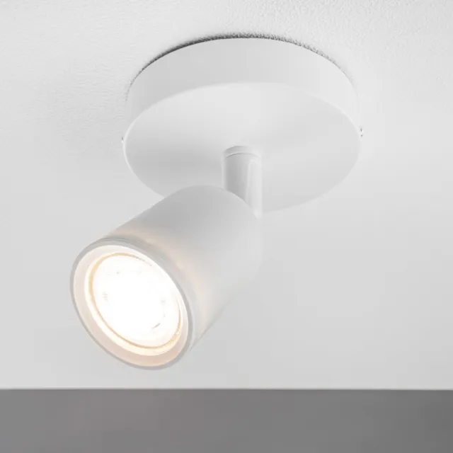 HLT Wit Plafondarmatuur - GU10 Armatuur - 1 Stuk - Kantelbaar en Modern Design