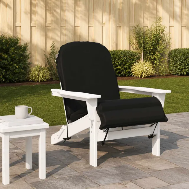vidaXL Adirondack stoelkussen GEMERT 100% Polyester Zwart