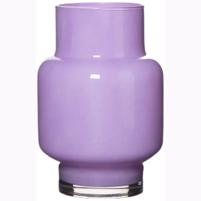 Ottosimon vaas lavendel paars decoratie h25 d17 cm. Meerkleurig