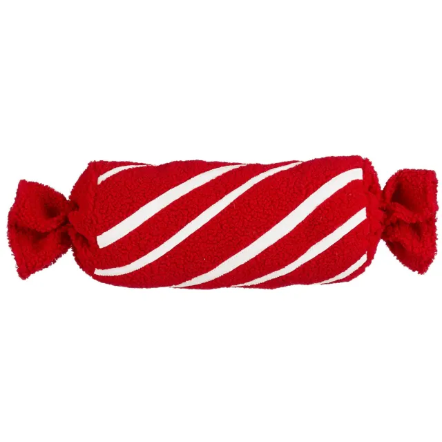 Mica Decorations kerstkussen snoep - rood