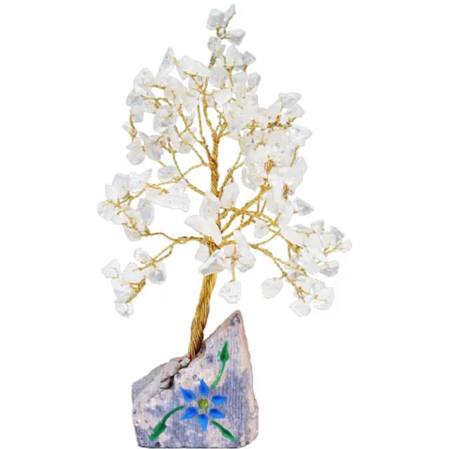 AW Gifts Bergkristal Edelsteenboom - 160 Stenen