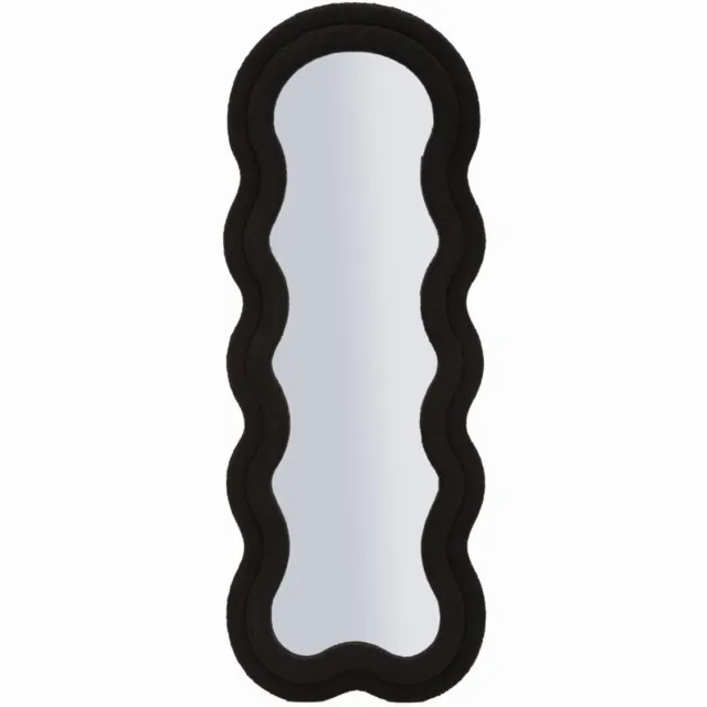 Mauro Ferretti Spiegel Black Teddy Wall Mirror 60×4×160 cm Zwart