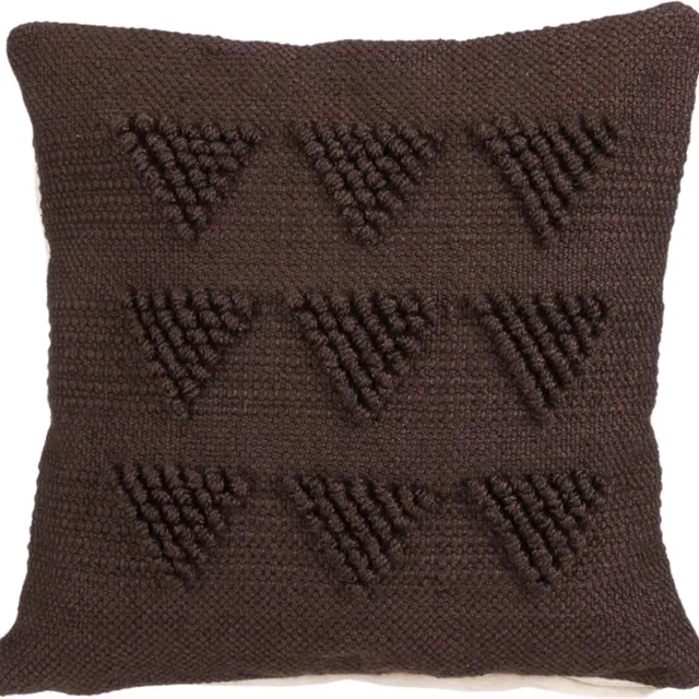 In The Mood Collection Sierkussens - sierkussenhoes 45x45 - polyester - bruin