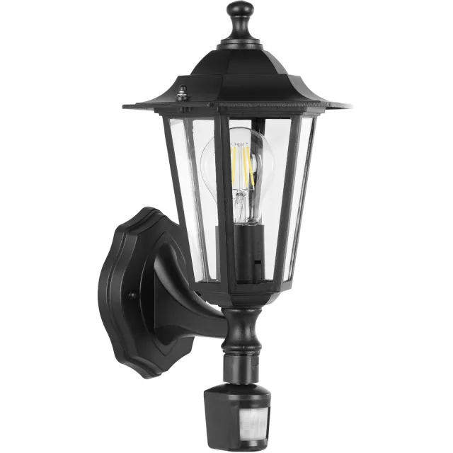 Eglo Laterna 4 Wandlamp - Voor buiten - Bewegingssensor - Zwart