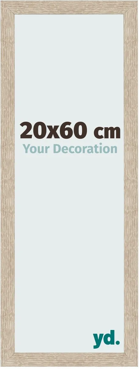yd. Your Decoration - Fotolijst 20x60 cm - MDF - Sonoma Eiken - Bologna