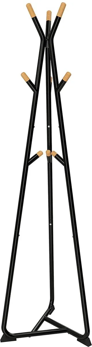 Viking Choice Kapstok staand - 49x49x172 cm - metaal - zwart