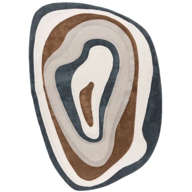 Muratap Organisch Abstract Vloerkleed Livorno Multi Beige
