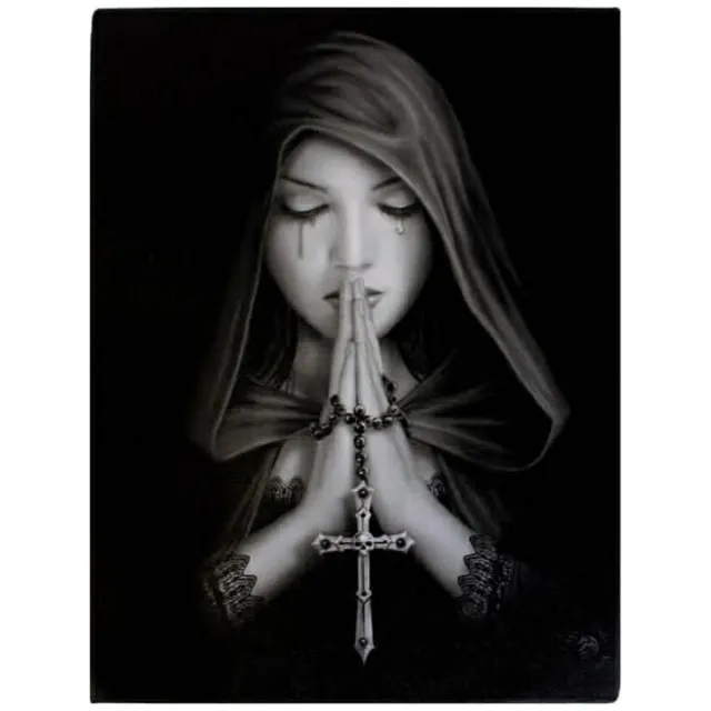 Anne Stokes Canvas - Gothic Prayer - Anne Stokes meerkleurig