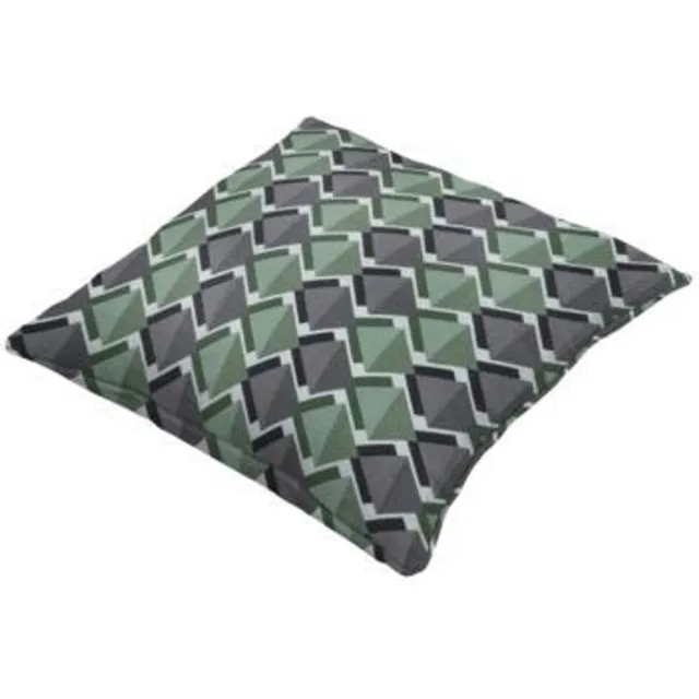 Madison Sierkussen met paspel 50x50 Siem green Groen