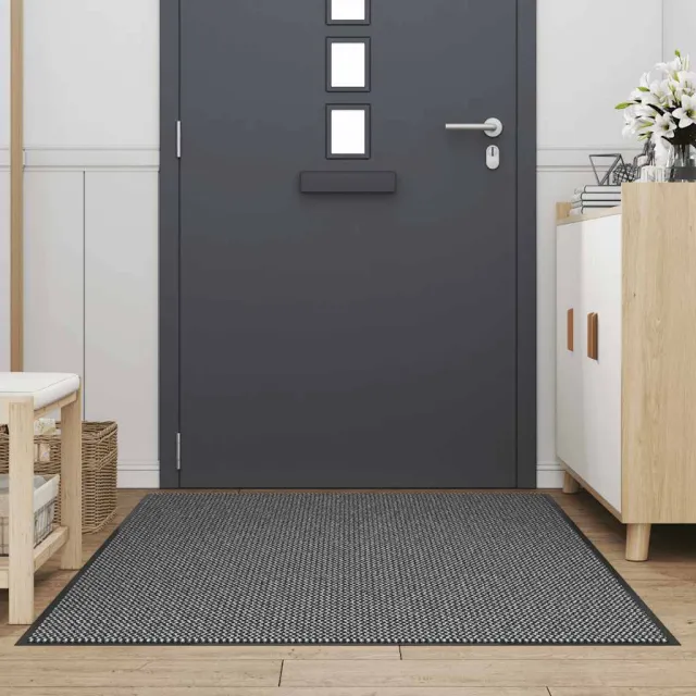 vidaXL Deurmat 115x200 cm antracietkleurig Anthraciet