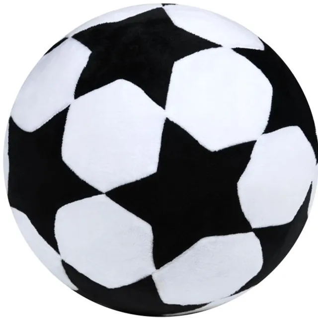 Stof Voetbal kussen MARACANA, Ø 25 cm Multicolor