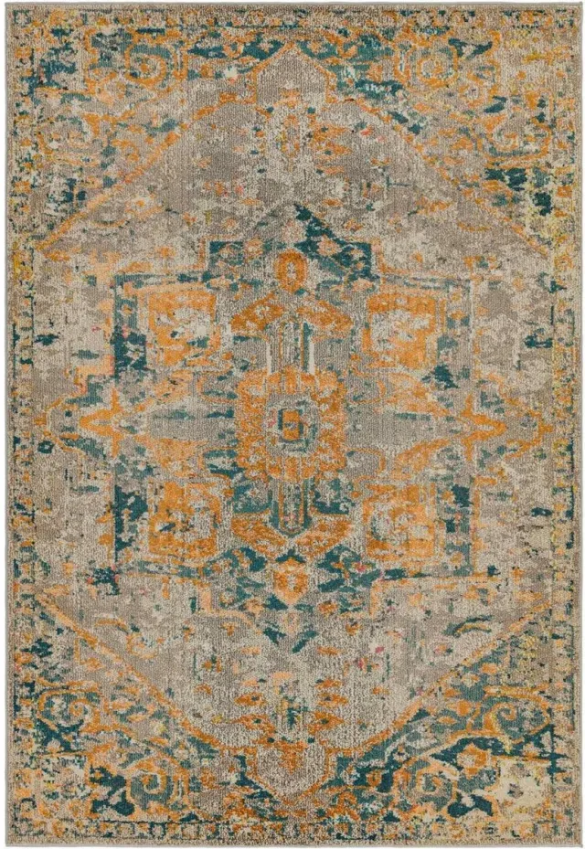 easy living colores-Cloud-co02-arabesque Vloerkleed - 200x300 - Rechthoek - Laagpolig,Vintage Tapijt - Klassiek - Meerkleurig